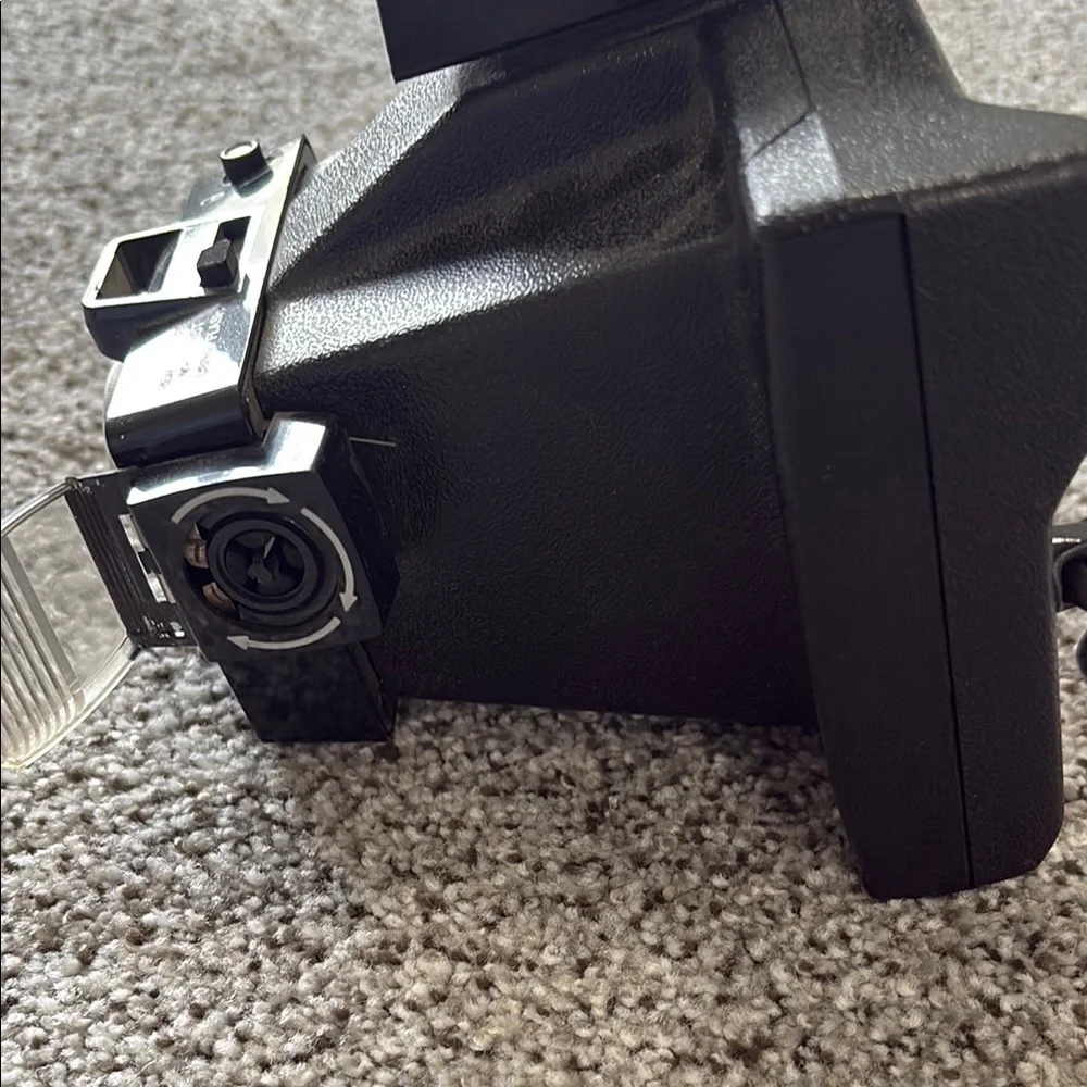 Polaroid Super Shooter Land Camera - Black and Silver